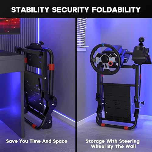 【ちい】DIWANGUS Racing Wheel Stand DIWANGUS UK Steering Wheel Stand for Logitech G29/G920/G923